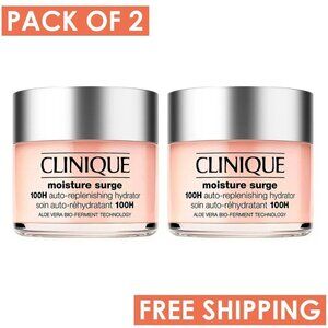 Clinique Moisture Surge 100H Auto-Replenishing Hydrator 125ml / 4.2oz Pack of 2